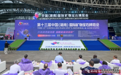 “打造消费新场景 摘颗星星送给你” 开幕！第十三届中国（湖南）国际矿物宝石博览会